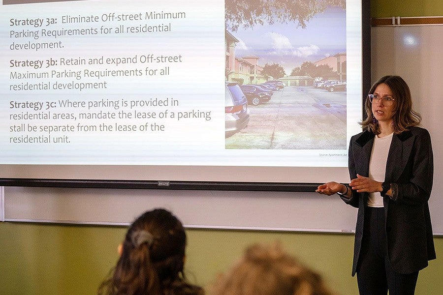 News header for external article titled: "Learning by Helping Oregonians"