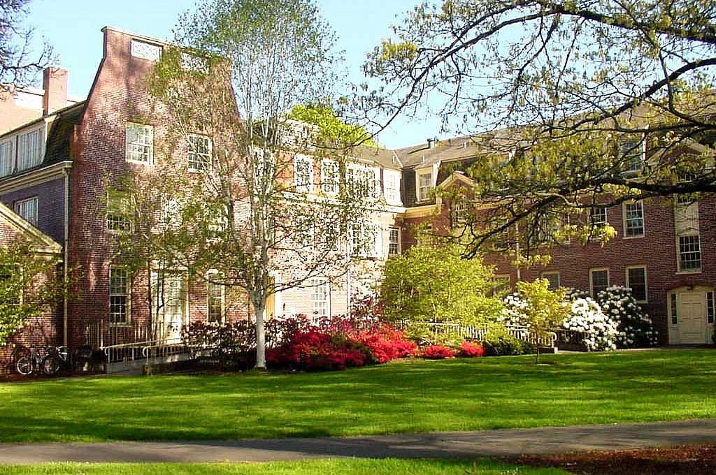 Hendricks Hall in summer