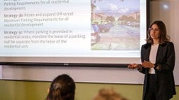 News header for external article titled: "Learning by Helping Oregonians"