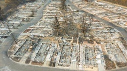 News header that shows the burned section of Almeda. 