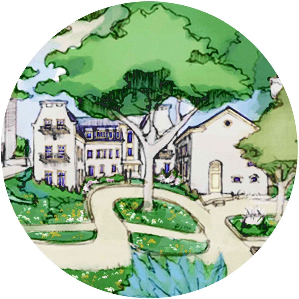 Hendricks Hall drawing