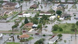 FEMA aerial image of flood, courtesy Wikimedia Commons