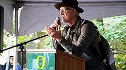tinker hatfield at the College of Design
