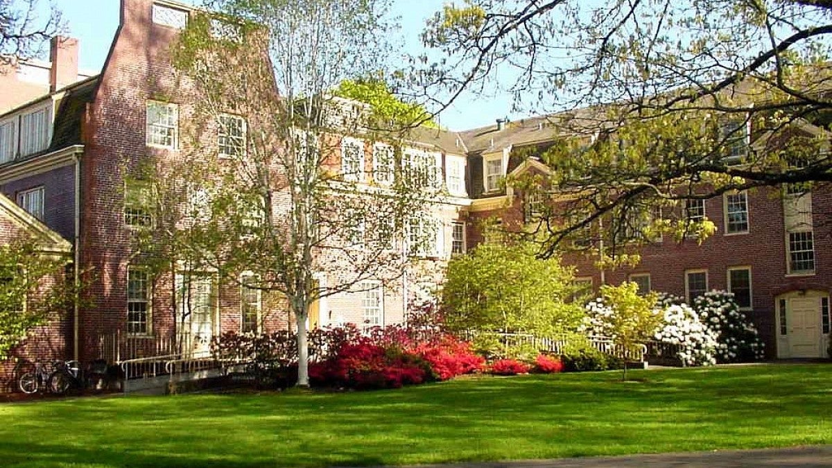 Hendricks Hall in summer